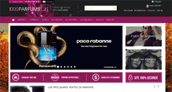 Desktop Screenshot of 1000parfums.ch